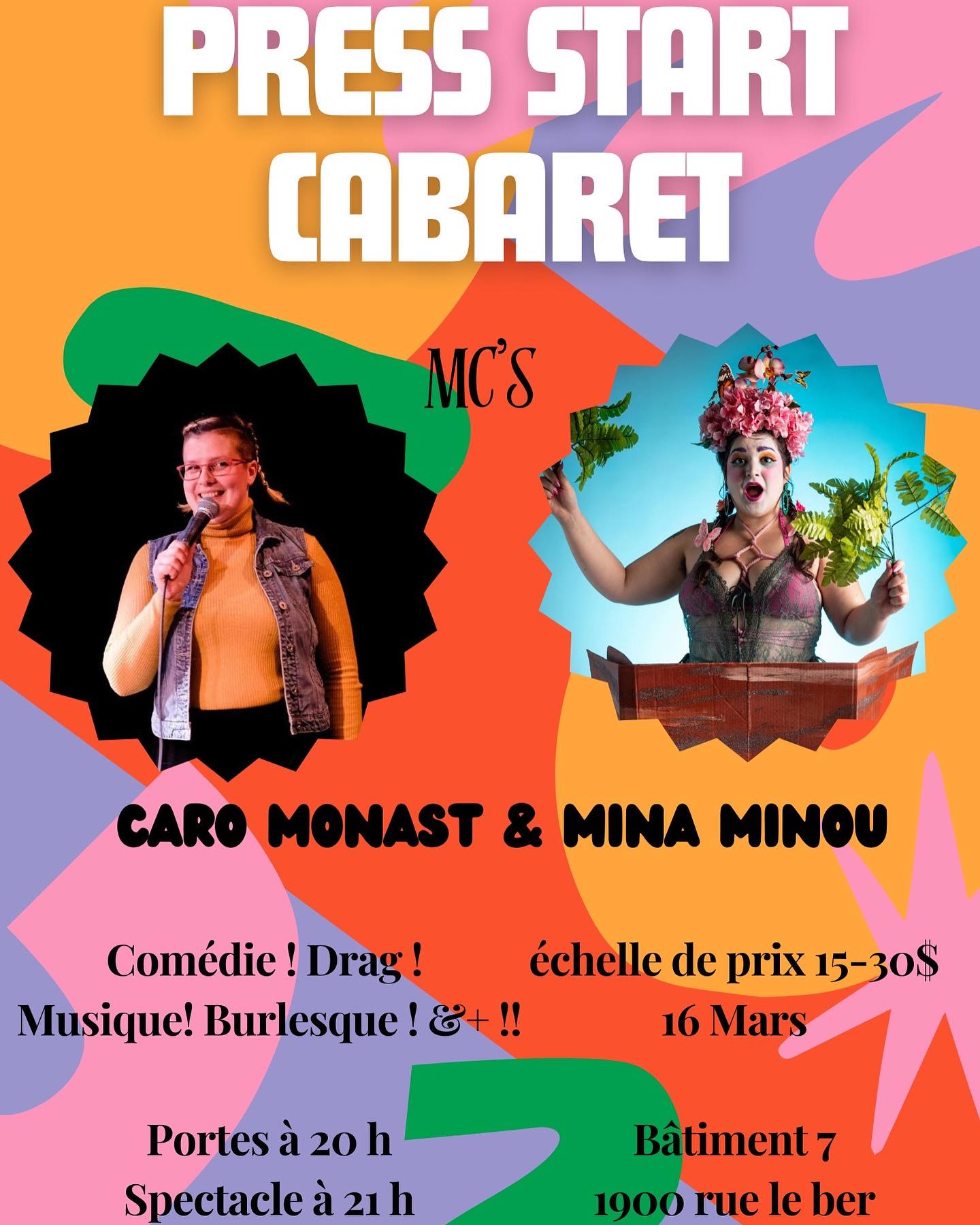 Cabaret Press Start