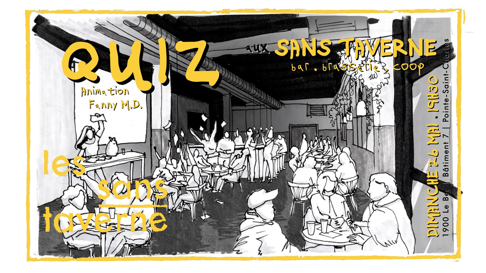 Soirée Quiz au sans-taverne